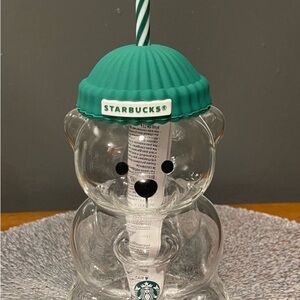 Starbucks Glass Bear Cup